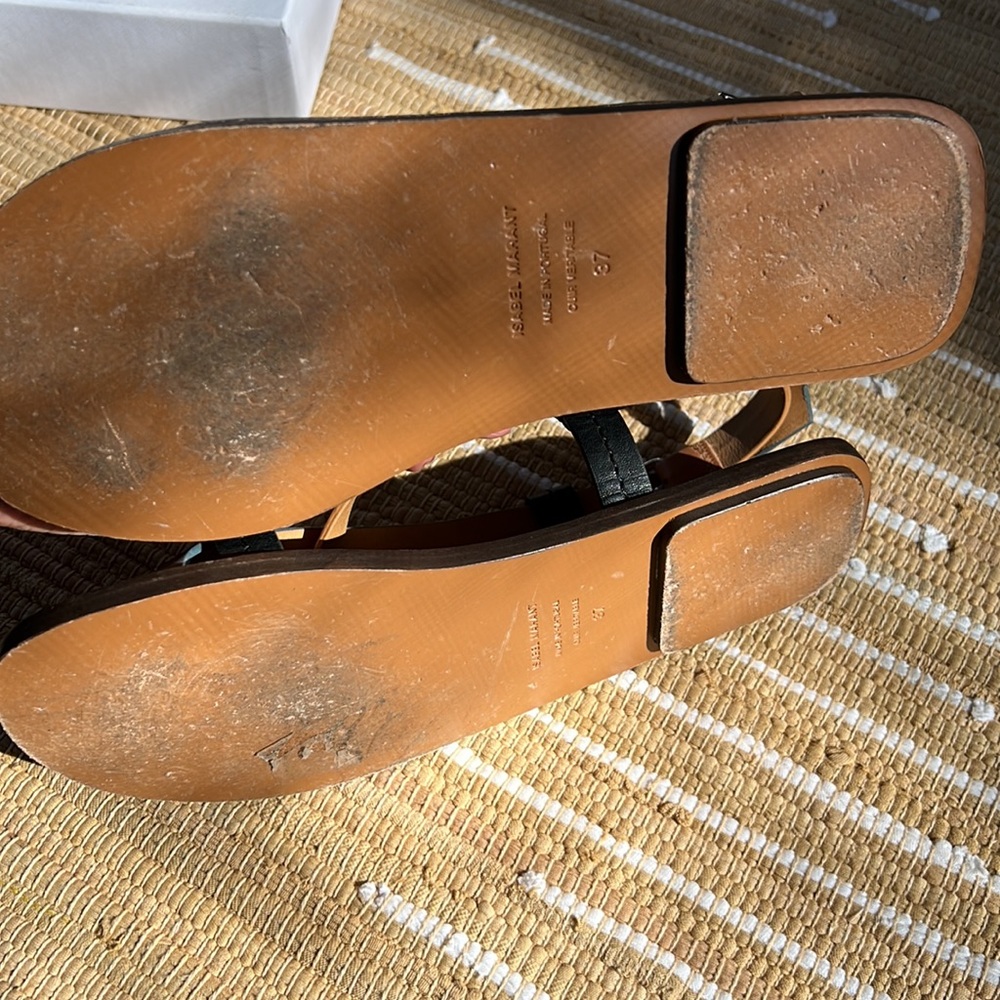 Isabel Marant simple Cuio Sandals size 37 - Picture 4 of 5